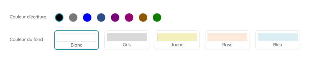 Contrastes de couleurs pour faciliter la lecture et l’écriture